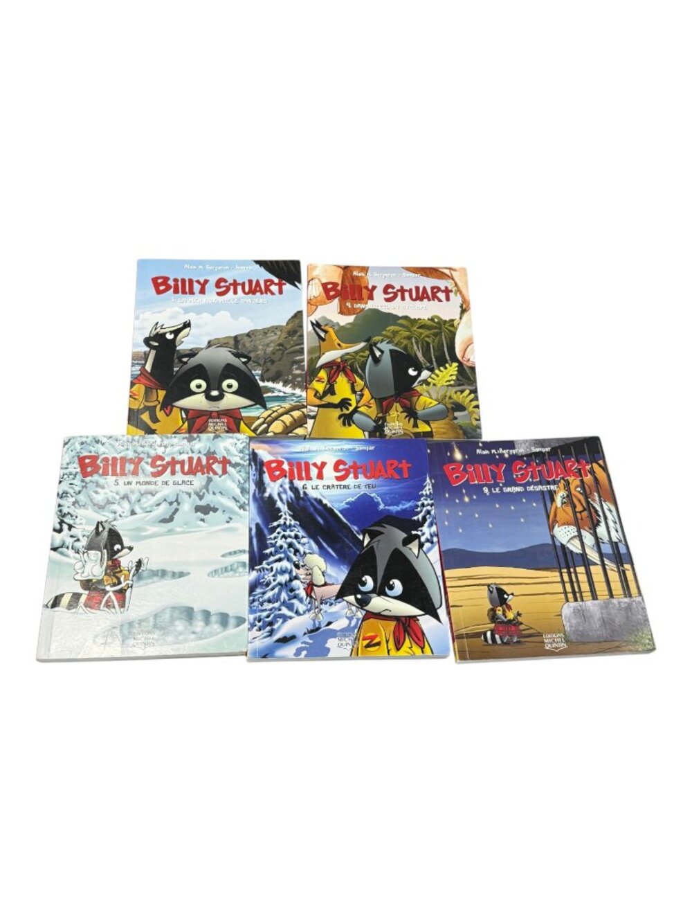 Editions Michel Quintin Billy Stuart PB Book 2012 French Adventure Lot 5